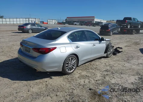 2018 Infiniti Q50 3.0T Luxe from USA, damaged, VIN JN1EV7AP8JM353725
